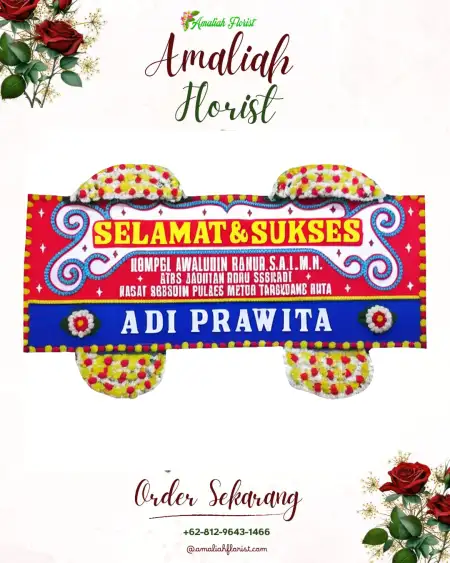 Papan Bunga Ucapan Selamat Kuripansari